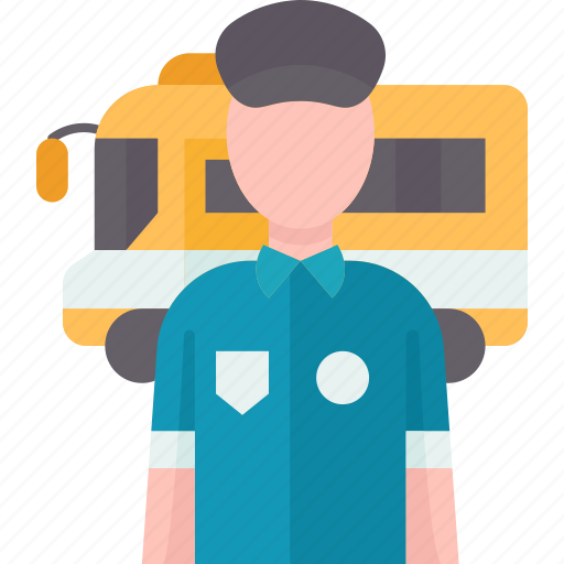 Bus, driver, school, transportation, service icon - Download on Iconfinder