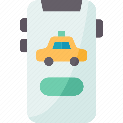 Taxi, driver, application, urban, transport icon - Download on Iconfinder