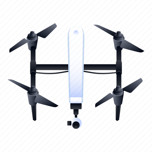 Business, drone, isometric, metal, music, white icon - Download on Iconfinder