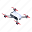 business, drone, isometric, silhouette, small 