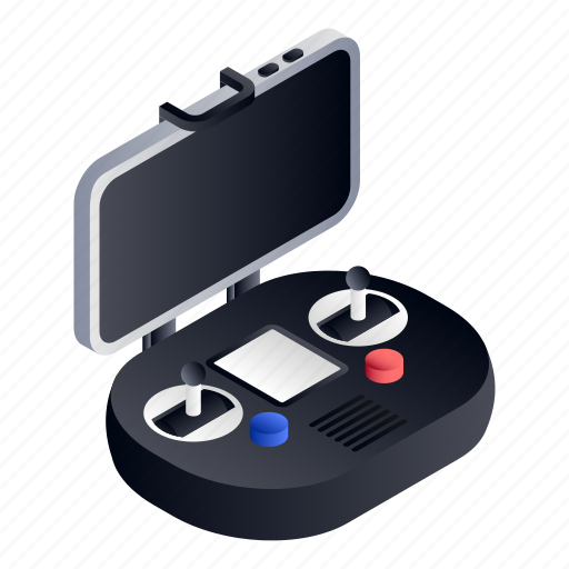 Business, control, drone, isometric, remote, smartphone icon - Download on Iconfinder