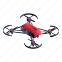 business, drone, isometric, protected, red, technology