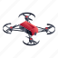 business, drone, isometric, protected, red, technology 