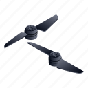 business, drone, isometric, propeller, silhouette
