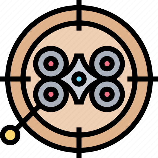 Target, shot, aim, aerial, defense icon - Download on Iconfinder