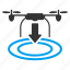 landing, copter, drone, nanocopter, quadcopter, arrival, shipment 