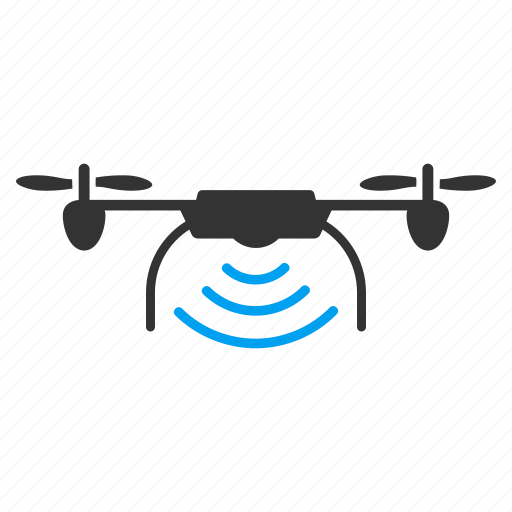 Communication, quadcopter, wifi, flying retranslator, network, radio transmitter, wireless repeater icon - Download on Iconfinder