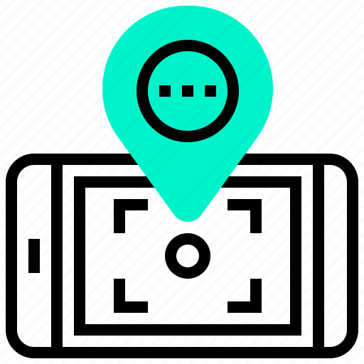 Gps, location, pin, smartphone, technology icon - Download on Iconfinder
