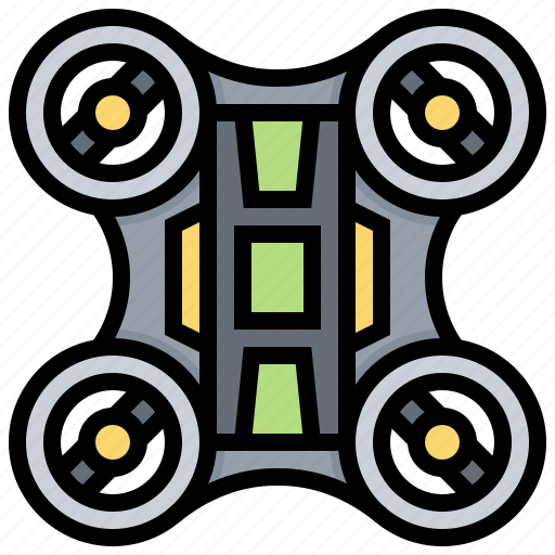 Agricultural, aircraft, drone, quadcopter icon - Download on Iconfinder