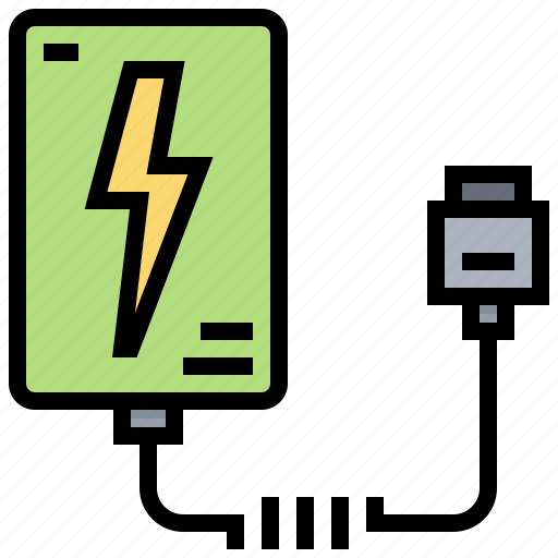 Battery, charger, device, electric, power icon - Download on Iconfinder