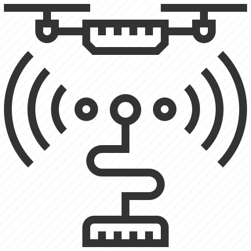 Equipment, frequencies, radio, communication, connection, drone, technology icon - Download on Iconfinder