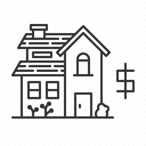 Home, house, money, property, real estate, value icon - Download on Iconfinder