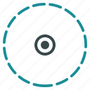 area, circle, location, radial, radius, region, zone