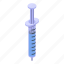 drug, syringe, isometric 