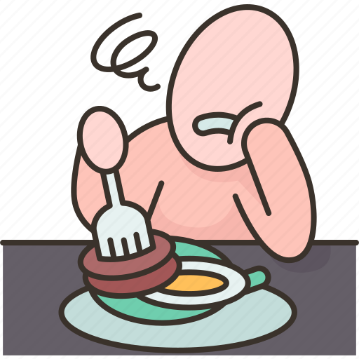 Eating, appetite, loss, food, meal icon - Download on Iconfinder