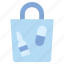 drugs, hand bag, medicine, pharmacy, pills bag 