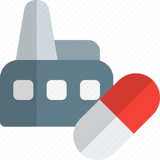 Capsule, medical, factory, healthcare icon - Download on Iconfinder