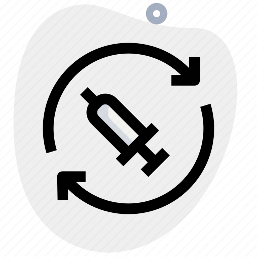 Medical, injection, sync, medicine icon - Download on Iconfinder