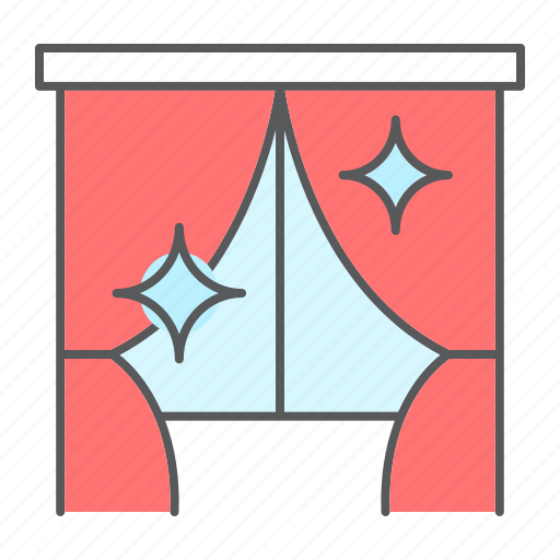 Clean, cleaning, curtain, dry, laundry, wash icon - Download on Iconfinder