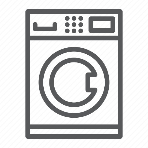 Appliance, laundry, machine, self, service, wash, washing icon - Download on Iconfinder