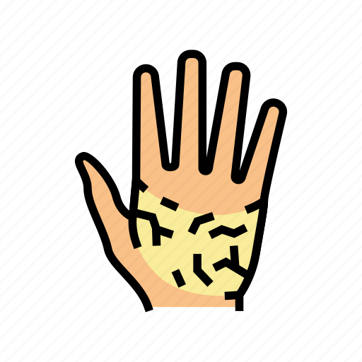 Palms, dry, skin, treatment, elbow, face icon - Download on Iconfinder