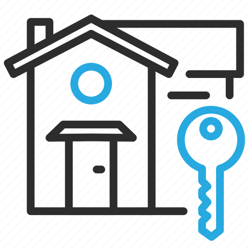 Home, key, ownership, building, estate, house, real icon - Download on Iconfinder