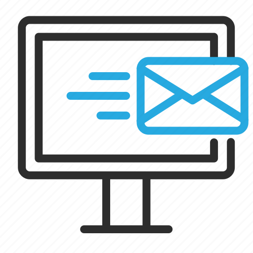 Mail, monitor, send, speed, email, envelope, message icon - Download on Iconfinder