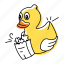 duck doodles, duck patterns, duck vectors, duck animation, doodle icons 