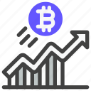 blockchain, cryptocurrency, digital currency, crypto, bitcoin, profit, growth, increase, graph