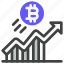 blockchain, cryptocurrency, digital currency, crypto, bitcoin, profit, growth, increase, graph 