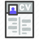 business, office, work, company, cv, resume, document, profile, curriculum vitae