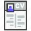 business, office, work, company, cv, resume, document, profile, curriculum vitae 