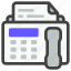 business, office, work, company, fax, fax machine, telephone, print, device 