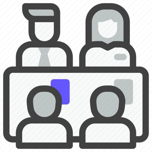 Business, office, work, company, meeting, discussion, group icon - Download on Iconfinder