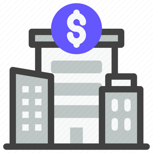Business, work, company, office, building, bank, banking icon - Download on Iconfinder