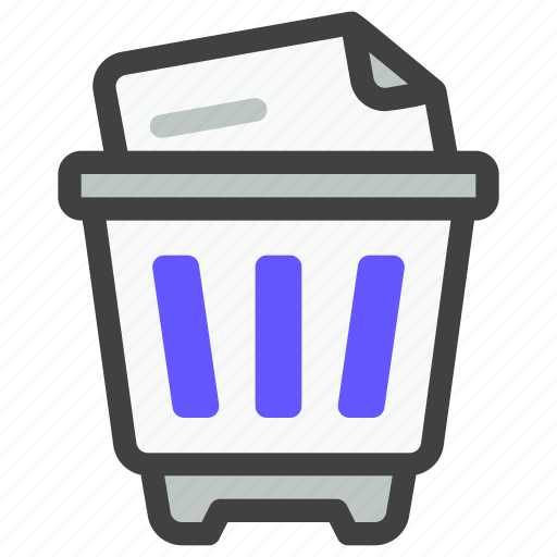 Business, office, work, company, trash, garbage, delete icon - Download on Iconfinder