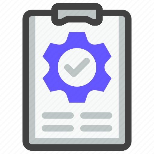 Manufacturing, factory, industry, production, clipboard, strategy, planning icon - Download on Iconfinder