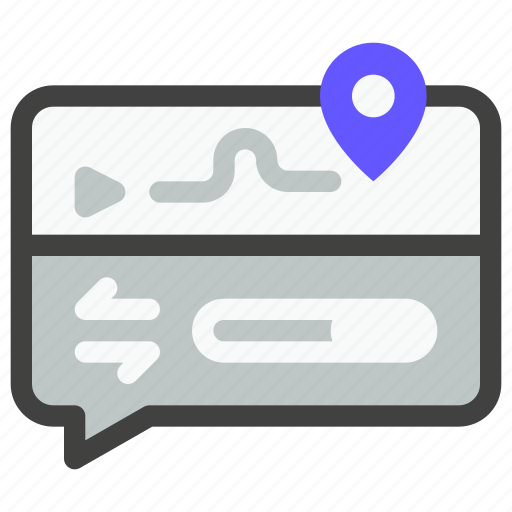 Location, map, navigate, navigation, pop up, notification, pin icon - Download on Iconfinder