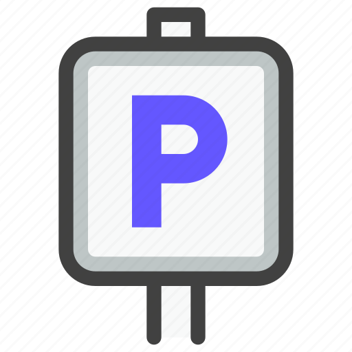 Navigation, location, map, navigate, parking, traffic sign, park icon - Download on Iconfinder