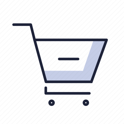 Basket, buy, cart, ecommerse, sell, shop, subtract icon - Download on Iconfinder