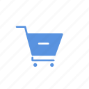 basket, buy, cart, ecommerse, sell, shop, subtract