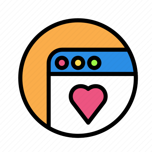 Love, round, web icon - Download on Iconfinder on Iconfinder