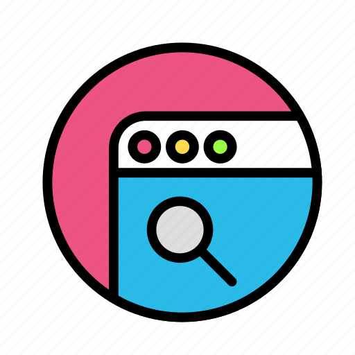 Round, search, web icon - Download on Iconfinder