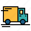 cargo, delivery, truck, delivery truck 