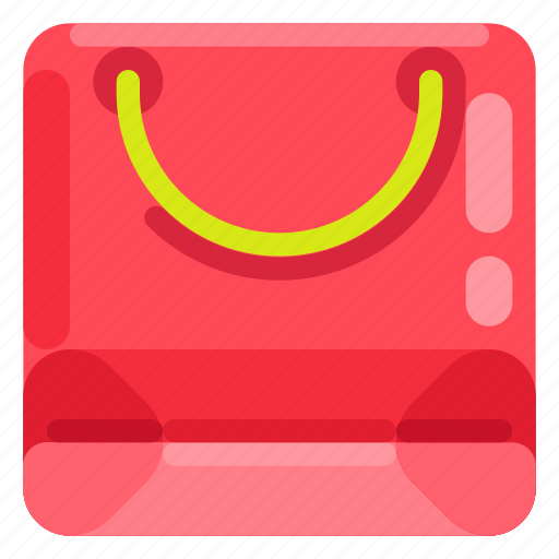 App store, business, commercial, e commerce, paper bag, shopping, shopping bag icon - Download on Iconfinder