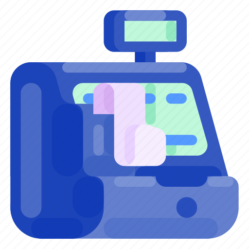 Business, cashier, commercial, e commerce, machine, shopping, transaction icon - Download on Iconfinder