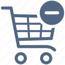 ecommerce, remove, shopping cart 