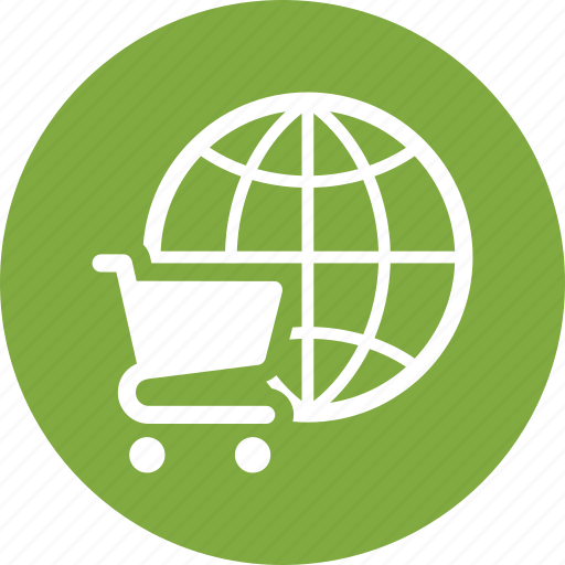 E-commerce, global shopping, shopping cart icon - Download on Iconfinder