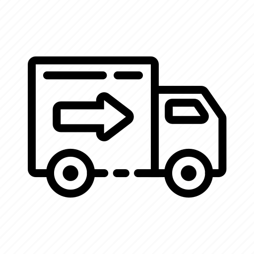 Delivery, shipping, transport, truck icon - Download on Iconfinder