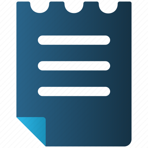 Bill, e-commerce, invoice, payment, receipt icon - Download on Iconfinder